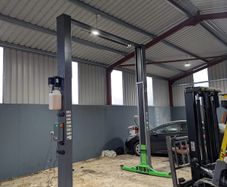 2 Post 4 Ton Clear floor lift