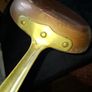 Long Handle Antique Copper and Brass Pan, Postage Available or Collection Image 3