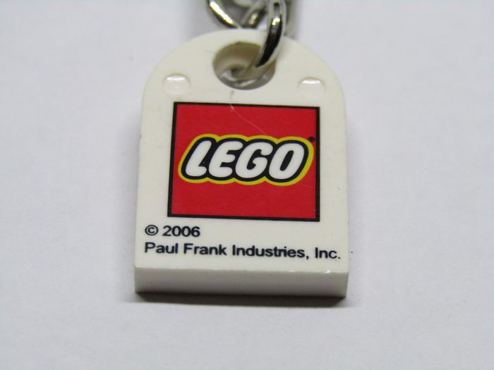 Lego Paul Frank Julius & Friends Lego Keychain Very Rare Hard To Find