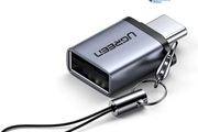 Ugreen Alloy USB 3.1 Gen 2 (10 Gbps) Type-C (Male) to Type-A (Female) OTG Adapter/Convertor with Key Chain (Brand New/Warranty)