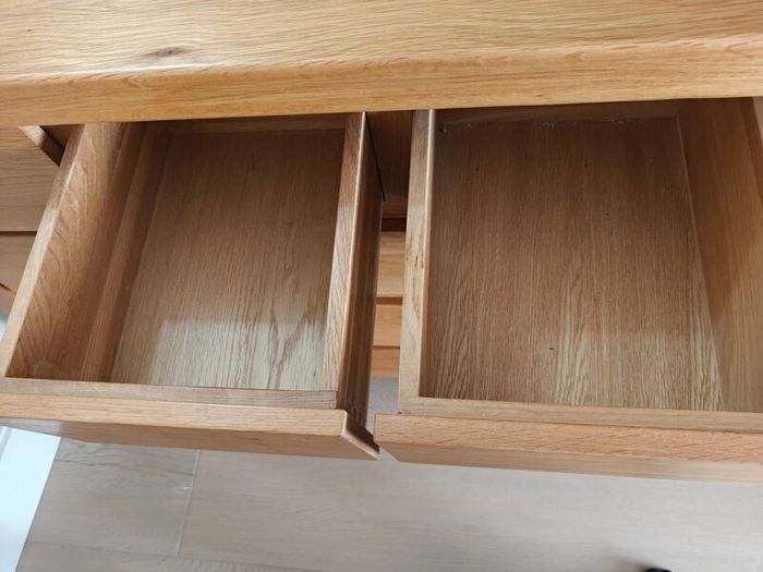 Sideboard and Corner TV unit.