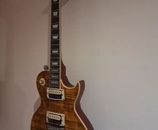 Vintage V100AFD Reissue Flamed Amber Paradise
