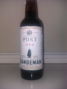 Vintage Sandeman 3 Star Port - 1960's