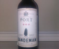 Vintage Sandeman 3 Star Port - 1960's
