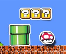 Mario Retro Sprite Glossy Stickers (Pack of 3)
