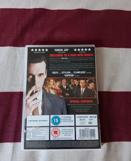Mad Men: Seasons 1-4 DVD Boxsets. Price Includes Postage.