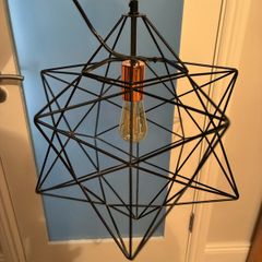 Two Contemporary Pendant Ceiling Lights