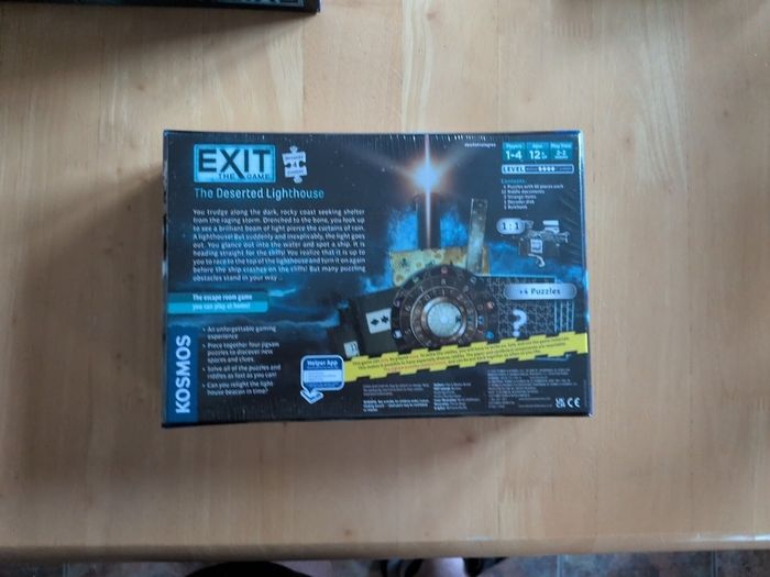 Exit escape room 4 game set