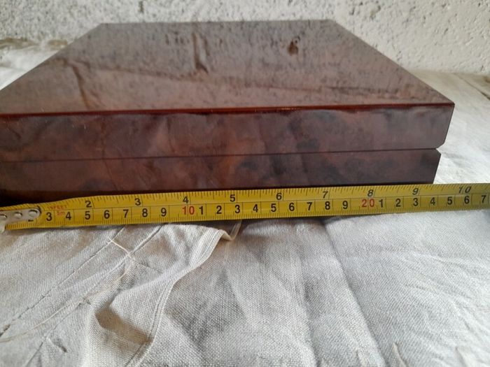 Dal Negro Burl Walnut Cigar Humidor