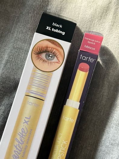 Tarte tartelette XL tubing mascara and tarte Maracuja juicy lipstick new