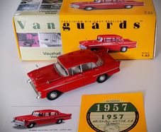 Diecast Model Vauxhall Victor F Series Red - Collectable Vanguards 1:43