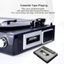 Vinyl Record Player, Bluetooth Turntable with Stereo Speakers, Turntable for Vinyl to MP3 with Cassette Play, AM/FM Radio, Remote Control, USB/SD Encoding Image 2