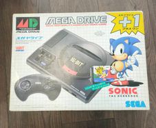 Sega Mega Drive Console Japan.
