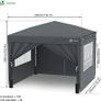 3m x 3m Pop Up Gazebo Image 3