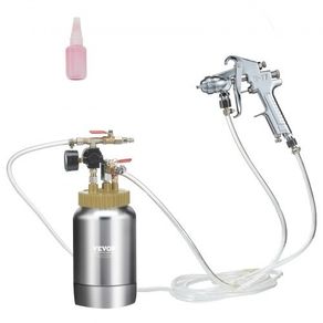 NEW SALE | Spray Paint Pressure Pot Tank, 2L/0.5gal Lightweight Air Paint Pressure Pot, 1.8mm Nozzle Spray Paint Gun 3m Hoses for Home Decoration Architecture Construction Automotive Painting, 45PSI Max