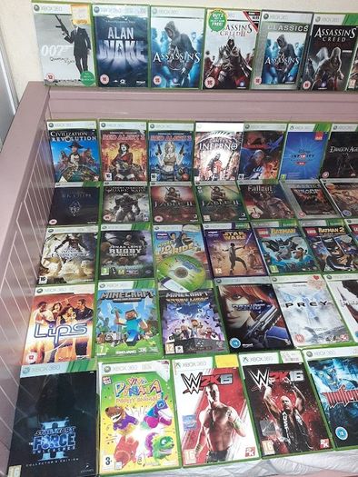 Xbox 360 console, games, accessories. Open to offers on all items.