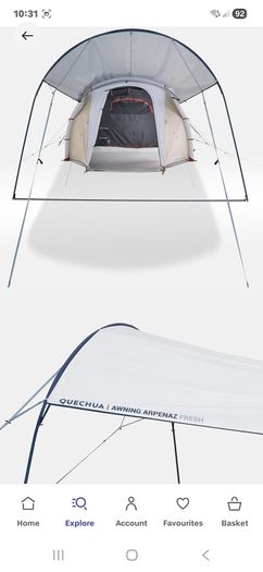 Camping Awning - Decathalon