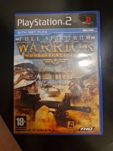 Full Spectrum Warrior Ten Hammers PlayStation2 Ps2 Games Original