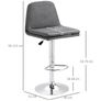 Bar Stools Set of 2 Image 3