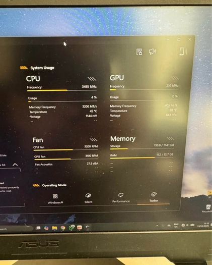 Asus Tuf Gaming F15 11th Gen Intel(r) Core(tm) I5-11400h @ 2.70ghz Nvidia Geforce Rtx 3050 Laptop Gp