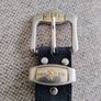 Diesel leather belt in good condition with some scuffs 50 inches full length FREE STANDARD POSTAGE INCLUDED Image 2