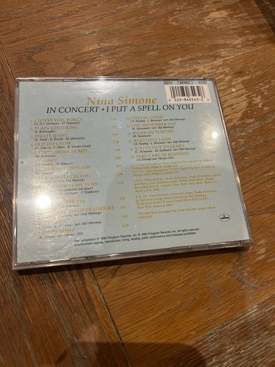 Nina Simone : In Concert / I Put A Spell On You