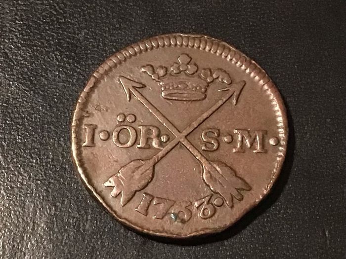 Sweden 1763 One Ore