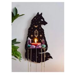 Boho Style Home Decoration - great as a candle stand, display for Crystals, Necklaces Etc
