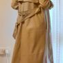 Stradivarius Faux Leather Ivory Trench Coat - Size S, but fits mine M/L (EU 36-38) Image 10