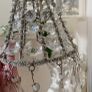 ShabbyChic Set of 2 droplet Shades 18euro for the 2..Can Post too !! Image 5