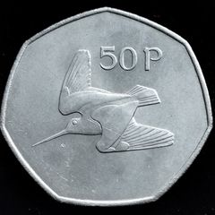 Ireland - 1975 - 50 Pence - UNC - KM.24 - [2387]
