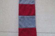 Grey &amp; Red Gap Kids Scarf