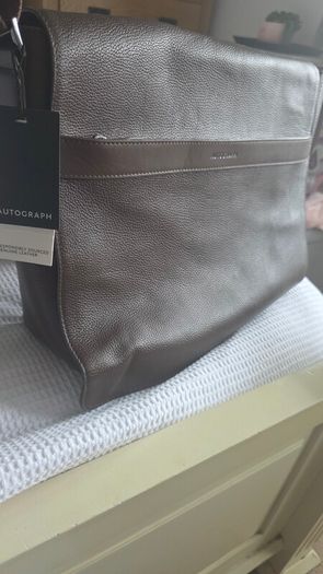 Autograph Leather Crossover Bag