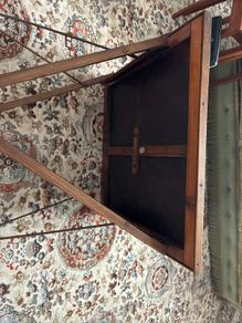 Card table foldable