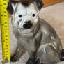 Antique  Ceramic Pug Dog Figurine Image 9