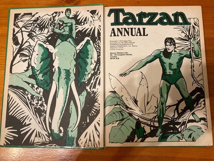 Comic: 'Tarzan' annual 1973