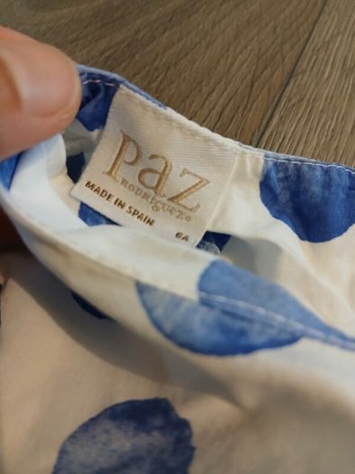 Spanish designer girl's top