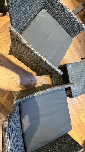 2 Seater and table Rattan Garden Furniture