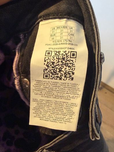 GUESS Smart Guess Ultra Skinny Low Jeggings Size 31 EU 44