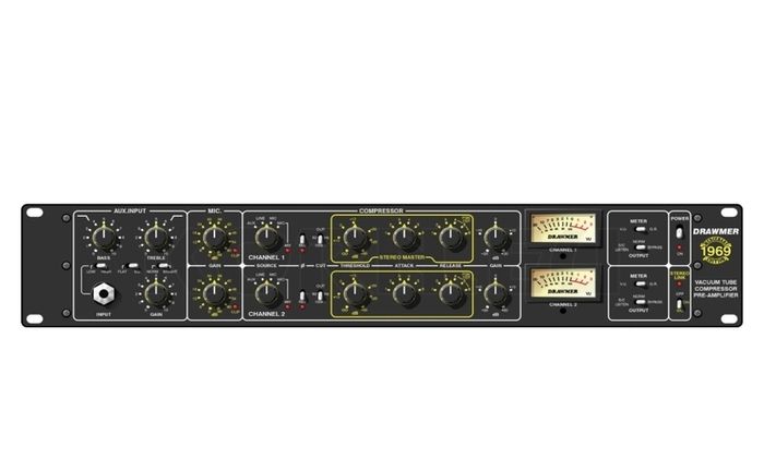 Drawmer 1969 Stereo Mic Pre - Stereo Compressor