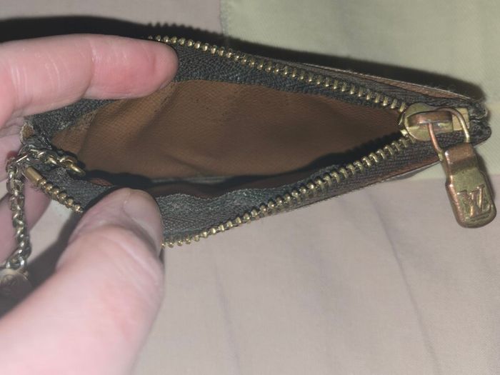 Genuine Louis Vuitton Keyring coin purse