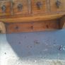 Mexican pine wall rack Image 4