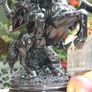 Vintage Heavy Figure Statue Sculpture 32cm Image 9