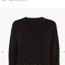 Karen Millen Embellished Hem Black Jumper UK 12 Image 4