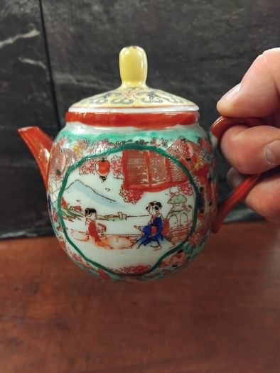 Antique Chinese Ceramic tea pot