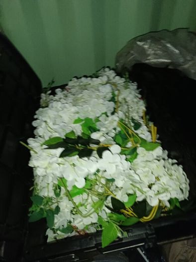 job lot artificial flowers