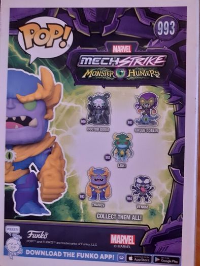 Marvel Mech Strike Funko Pops