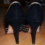 Gorgeous Black and Gold shoes from Renata size 3.5 Image 2