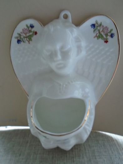 Royal Tara Angel Holy Water font, Royal Tara,  Holy Water Font, Home decor. Fine Bone China,