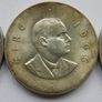 Silver 10 Shilling 1966 (55 each 150 three) Image 2